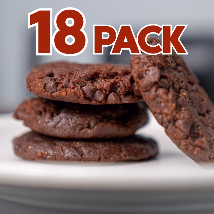 18 Pack - Chocolate Sigma Snacks Energy Cookies